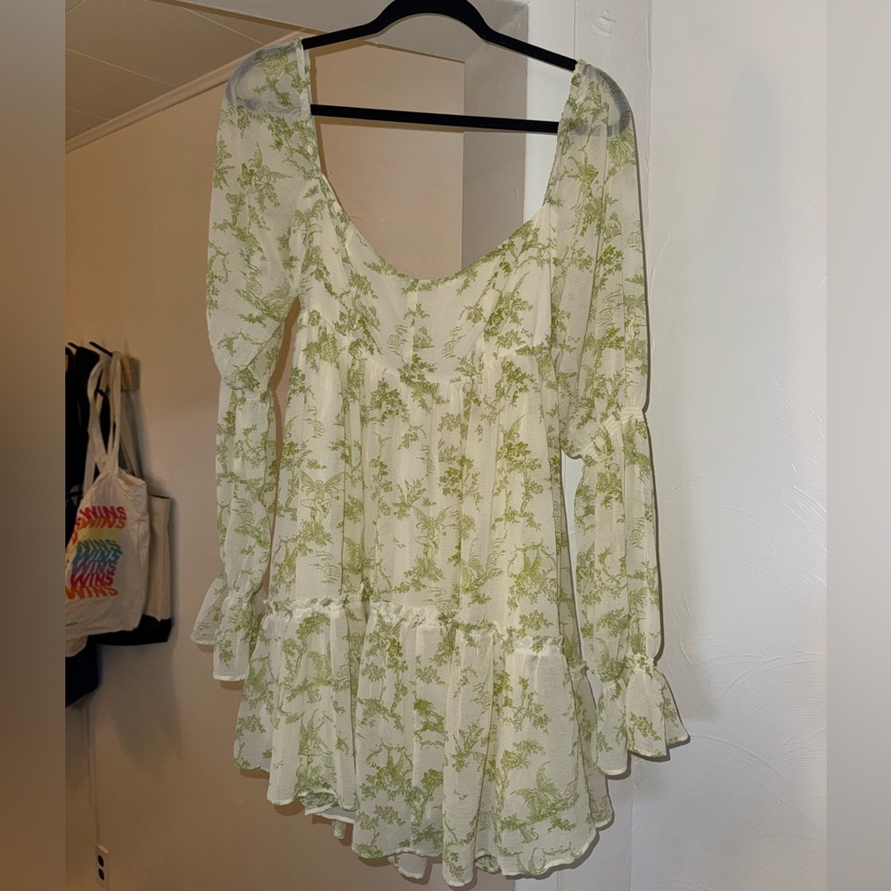 Floral Long Sleeve Dress